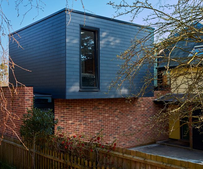 modern two storey extension